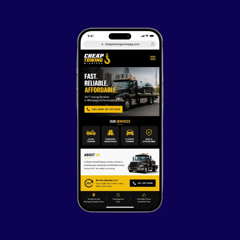 Cheap Towing Winnipeg