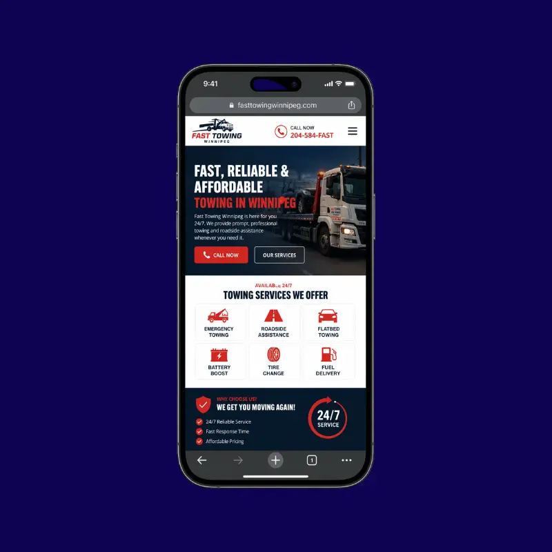 Fast Towing Winnipeg