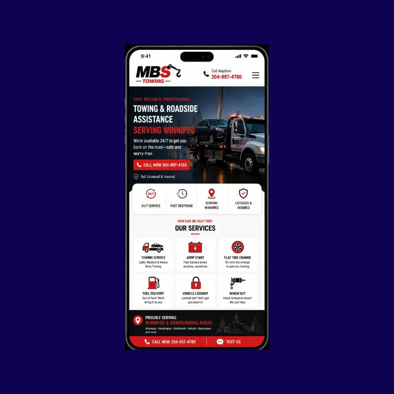 mbs towing winnipeg